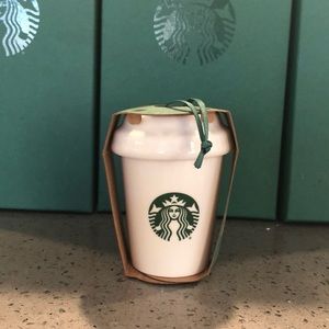 Starbucks ceramic ornament